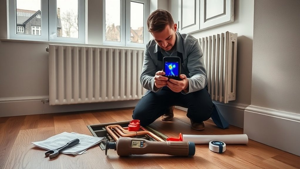 Central Heating Leak Detection Hoxton N1 in Wood Green